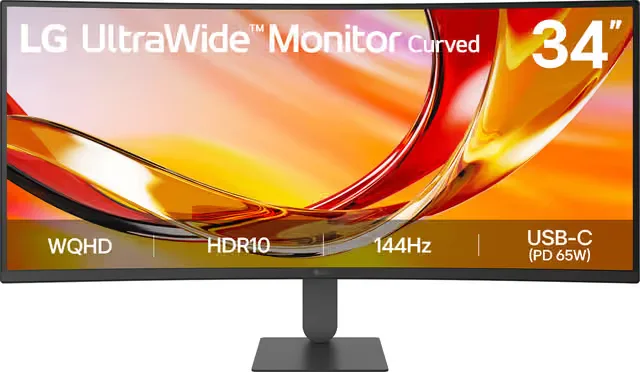 LG UltraWide 34U640B 34" UWQHD VA-skärm