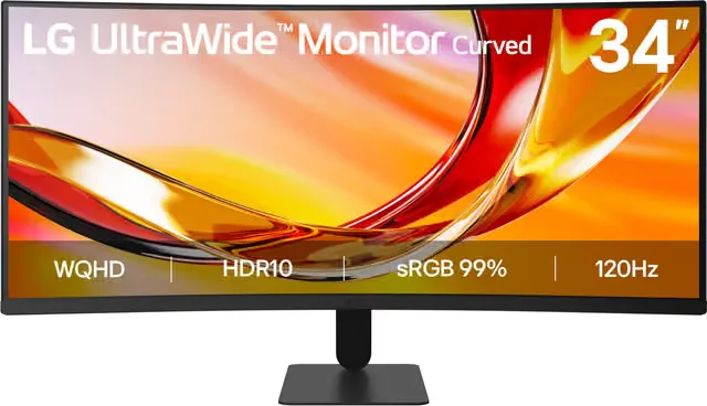 LG UltraWide 34U601B 34" UWQHD VA-skärm