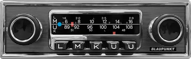 Blaupunkt FRANKFURT MB Retro-bilradio, Bluetooth, FM/DAB+