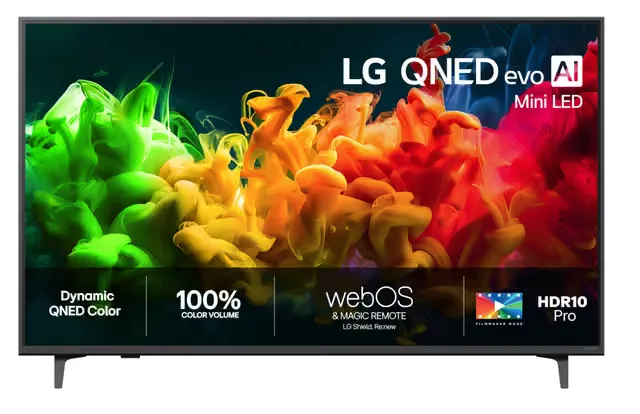 LG 65" QNED 80 evo 4K Mini LED TV (2026)
