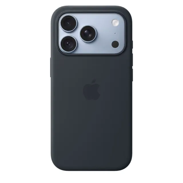 Apple iPhone 18 Pro Silicone skal med MagSafe (marinblå)
