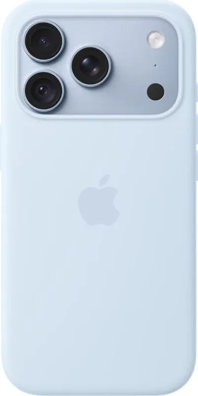 Apple iPhone 18 Pro Silicone skal med MagSafe (crisp blue)