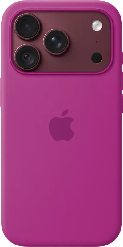 Apple iPhone 18 Pro Silicone-skal med MagSafe (magenta)