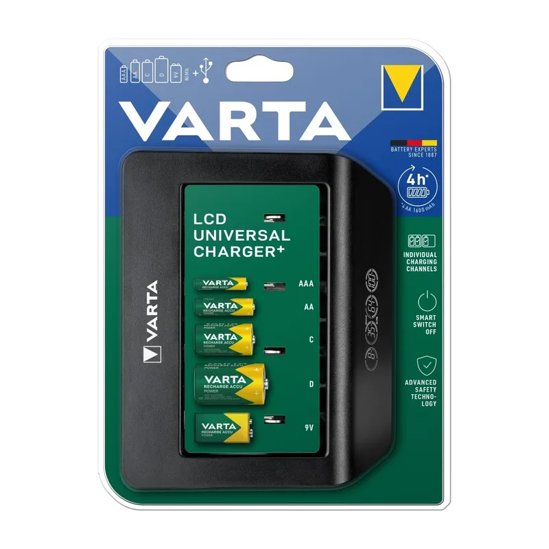 Varta LCD Universal Charger+
