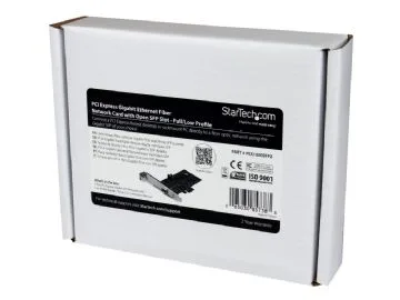 StarTech.com PCI Express Gigabit Ethernet-fibernätverkskort med öppen SFP