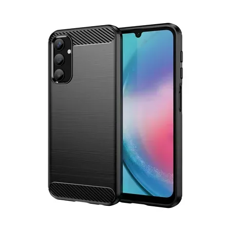 Insmat Carbon Steel mobilskal till Galaxy A25, kol