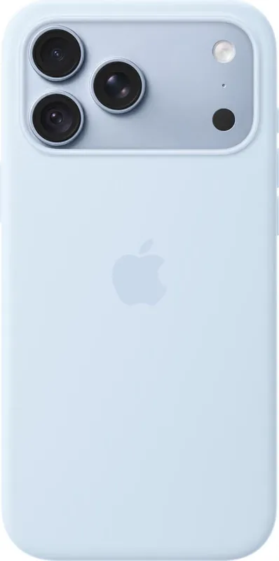 Apple iPhone 18 Pro Max Silicone-skal med MagSafe (crisp blue)