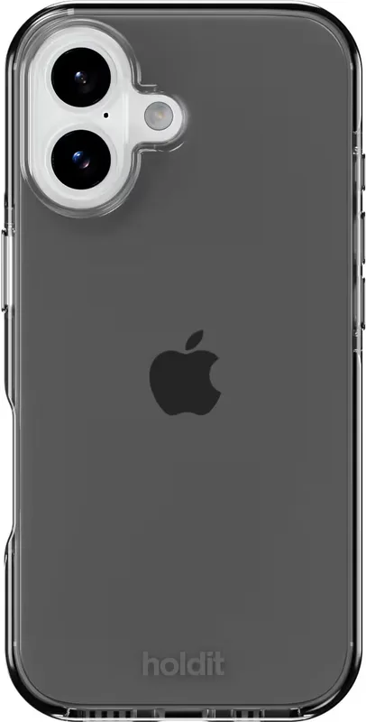 HOLDIT Seethru iPhone 17 fodral (svart)