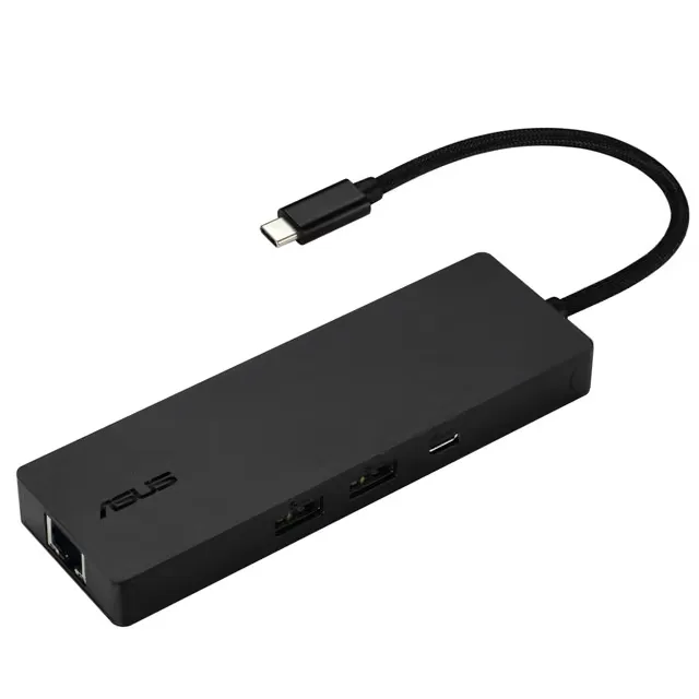 ASUS DC210 8-i-1 USB-C dockningsstation (svart)