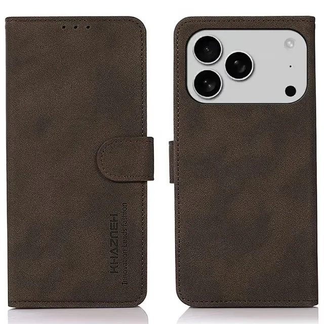 KHAZNEH Telefonplånboksfodral med stöd till iPhone 18 Pro Max / 17 Pro Max