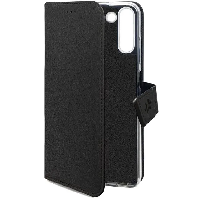 Celly Wally Wallet Case Galaxy A57 5G Svart