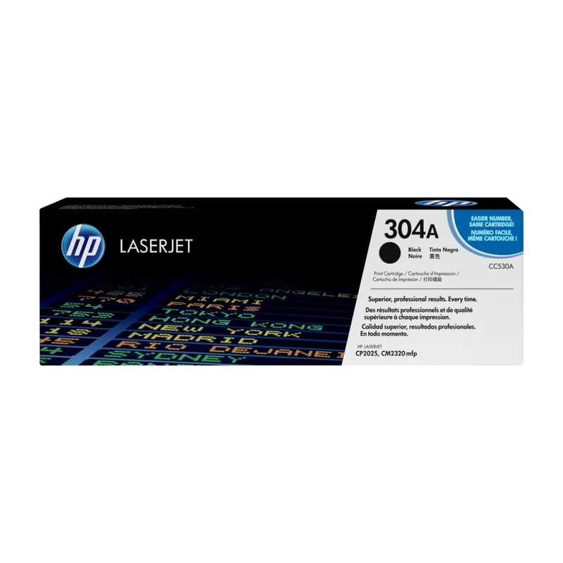 HP 304A Svart, Color LaserJet CP2025/CM2320, 3500 sidor