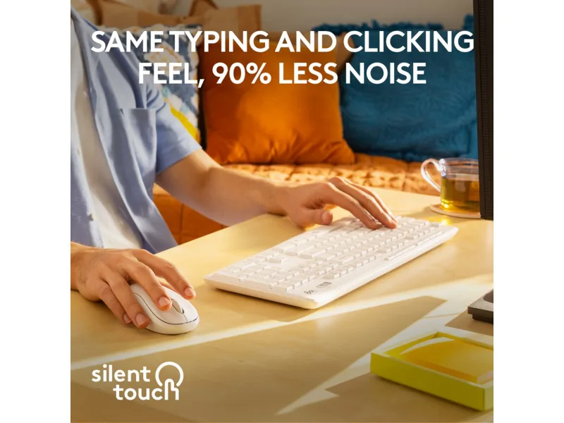 LOGITECH MK295 Silent Wireless Combo tangentbord och mus