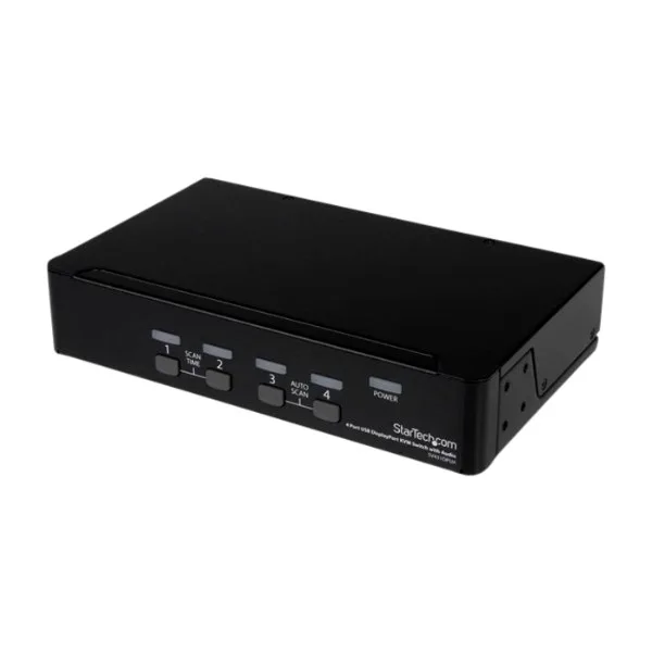 StarTech.com USB DisplayPort Kvm-switch med 4 portar