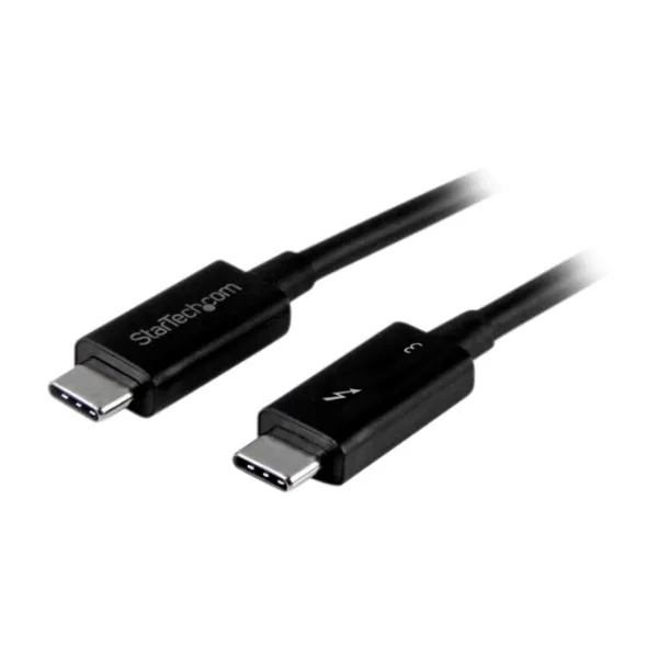 StarTech.com Thunderbolt 3-kabel 0,5 m, 40 Gbit/s, svart