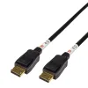DisplayPort-kabel, DP 2.1, 8K@60Hz, Deltaco, 1,5 meter