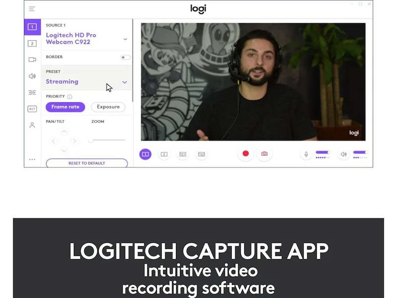 LOGITECH C920e HD 1080p webbkamera