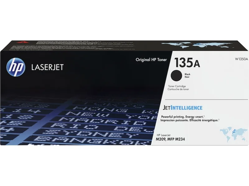 HP 135A Svart, 1100 sidor Laserton