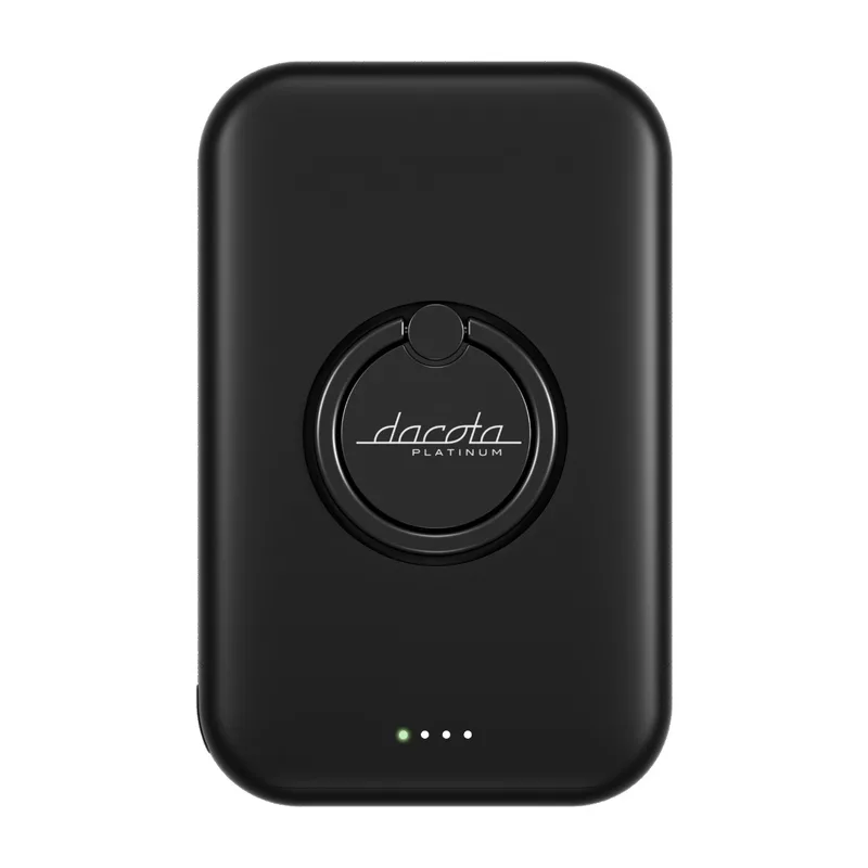 Dacota Platinum magnetisk powerbank 5000 mAh, svart