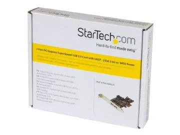 StarTech.com PCI Express USB 3.0-kort med 4 portar
