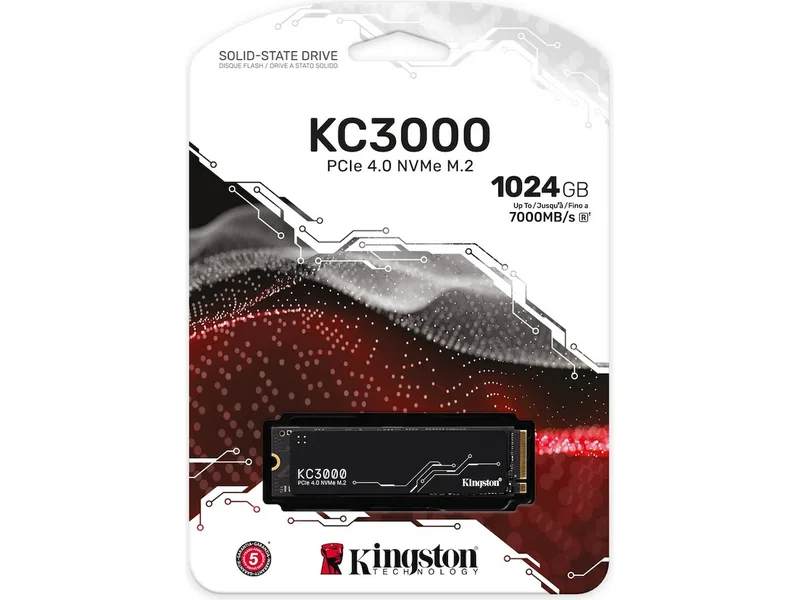 KINGSTON KC3000 M.2 2280 NVMe SSD 2TB
