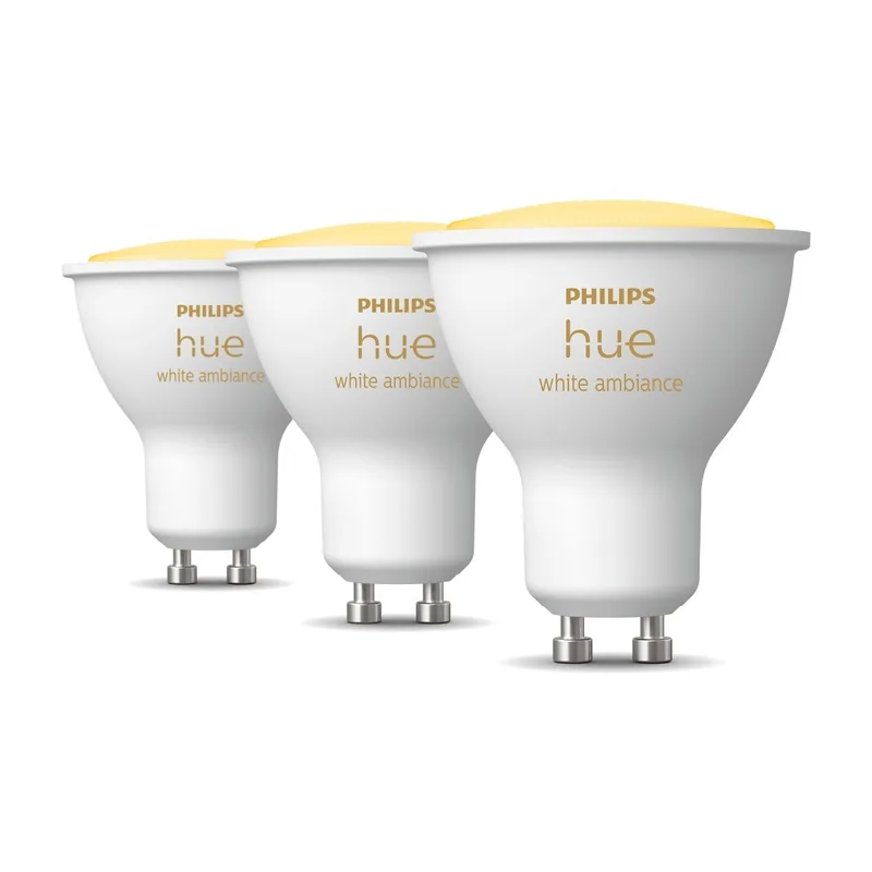 Philips Hue WA smart glödlampa 4.3W GU10 3pk