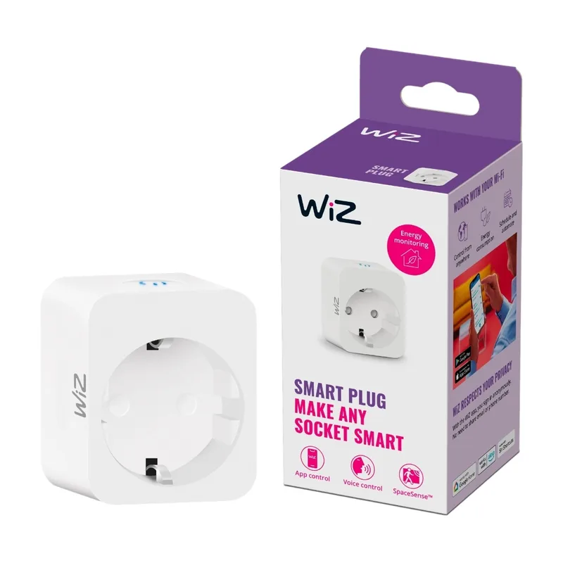 WiZ WiFi Smart Plug med energimätning