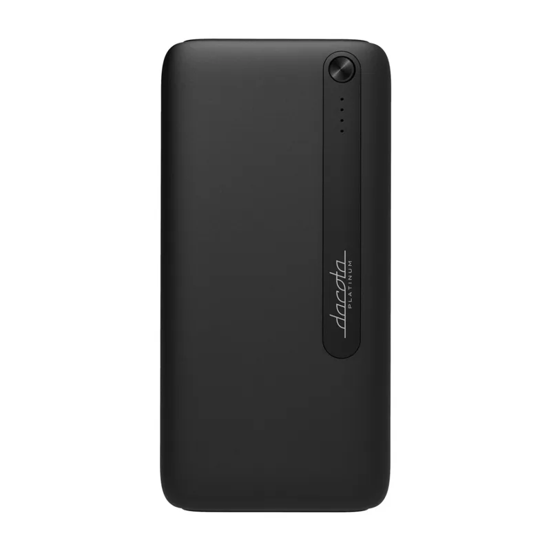 Dacota Platinum A20 powerbank 20 000 mAh, svart