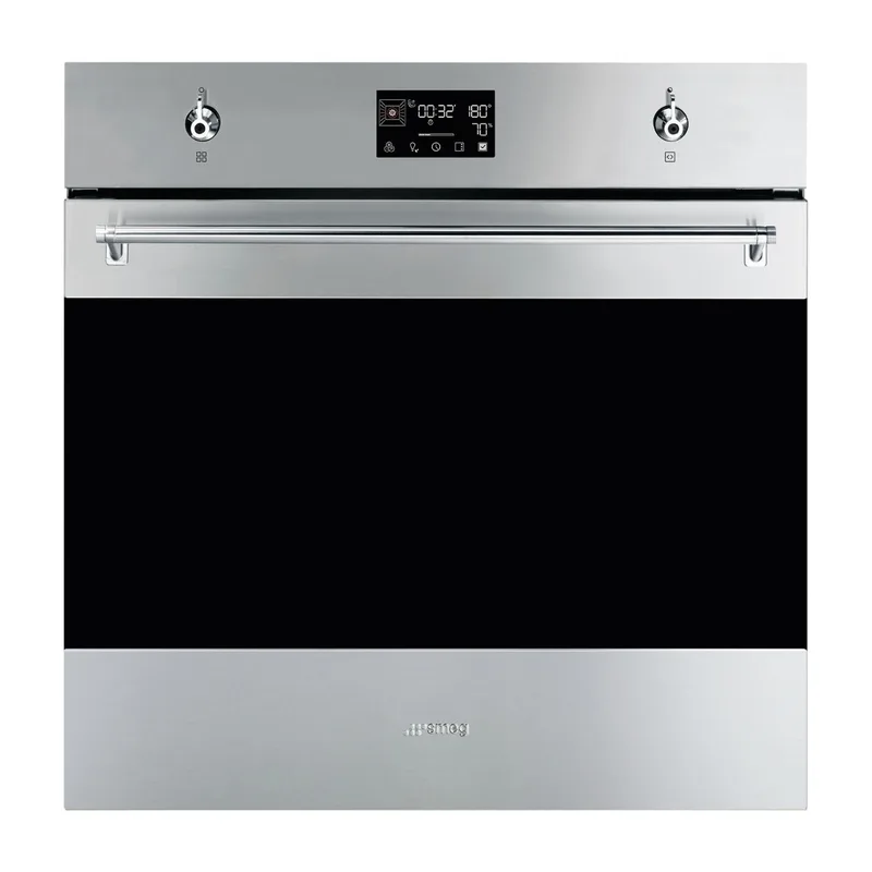 Smeg Classic Inbyggnadsugn SO6302S3PX (rostfri)