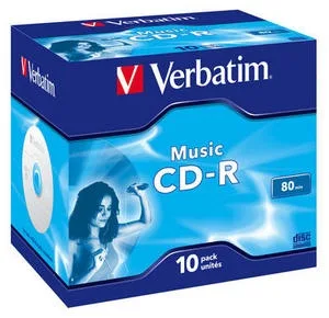 Verbatim 43365 CD-R 10 st Jewel Case