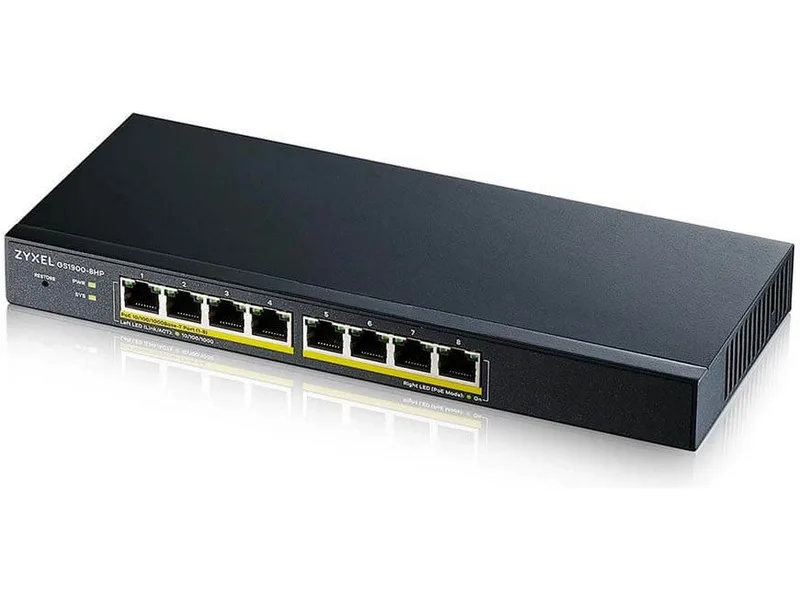 ZYXEL switch GS1900-8HP