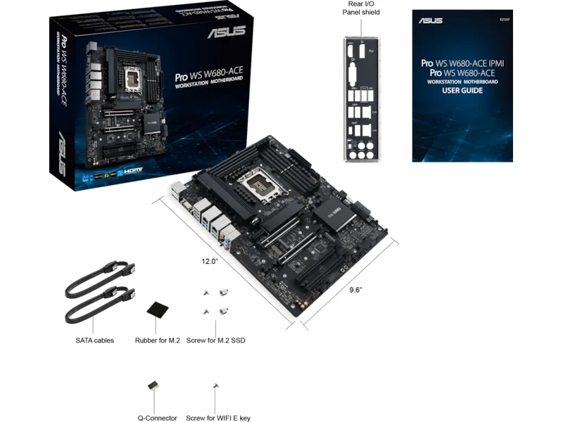 ASUS PRO WS W680-ACE Moderkort