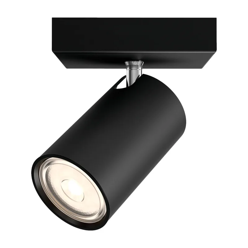 Philips myLiving Kosipo tak-/väggspotlight, svart