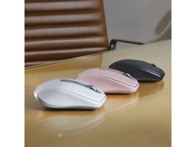 Logitech MX Anywhere 3S trådlös mus (rosa)