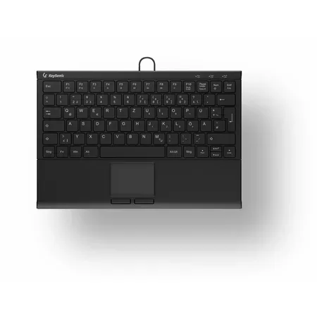 KeySonic TAS KSK-5211ELU (DE) tastatur, Mini Touchpad, svart
