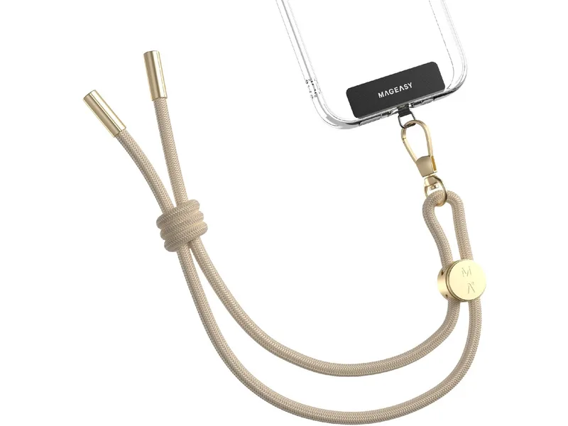 Mageasy Handledsrem med remkort (beige)