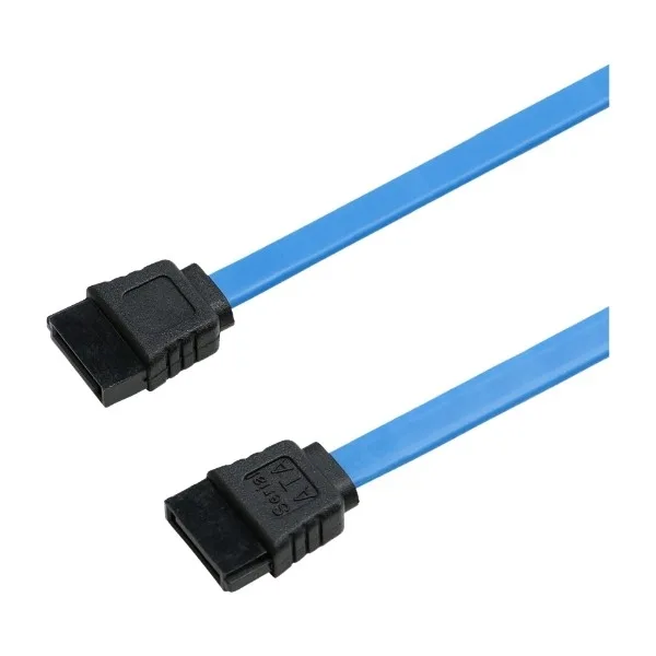 ELETRA SATA-kabel platt 100 cm, blå