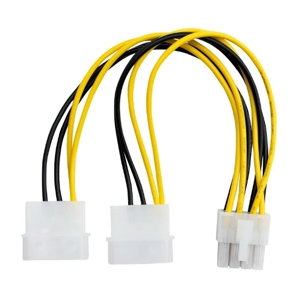 ELETRA EPS 8-pin strömkabel, 15 cm