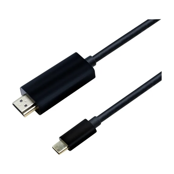 ELETRA USB-C till HDMI-kabel 2 m, svart