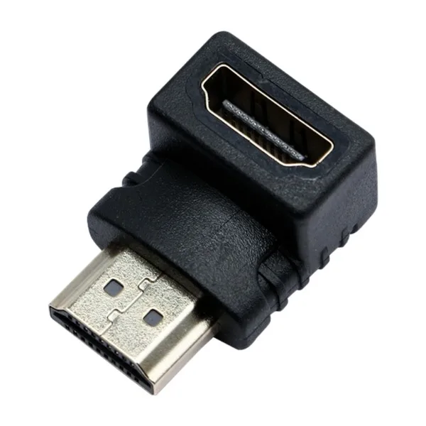 ELETRA HDMI-adapter, hona till hane, svart