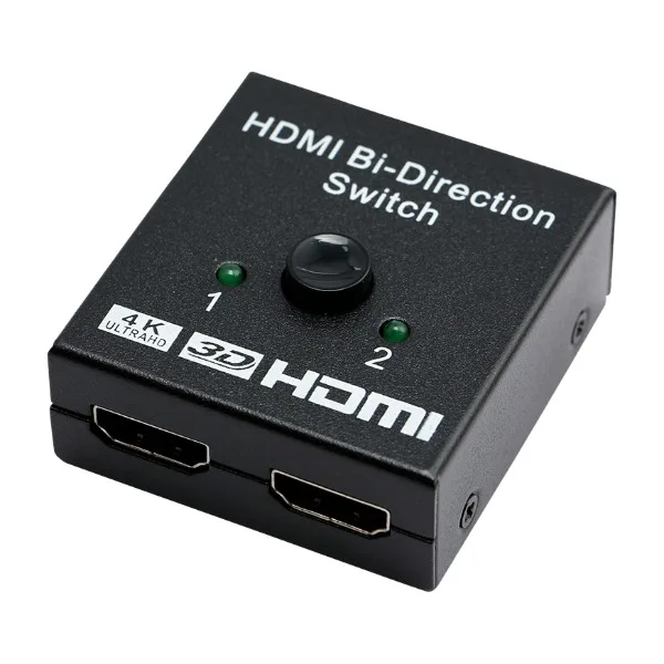 ELETRA HDMI 2,0 2-Port Dubbelriktad omkopplare