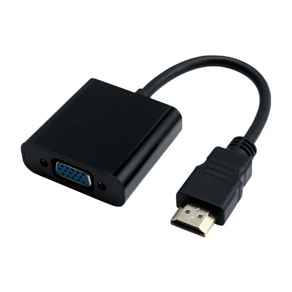 ELETRA HDMI 1.4 till VGA-kabel 0,2 m, svart