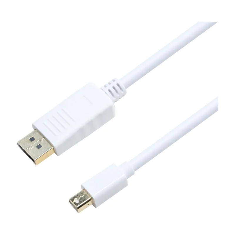 ELETRA DP1.2 DisplayPort till Mini DisplayPort-kabel, 3 m, vit