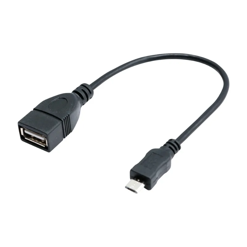 ELETRA micro-USB till USB-A-kabel 0,15 m, svart