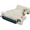 Deltaco Adapter 9-pol ho --> 25-pol ha