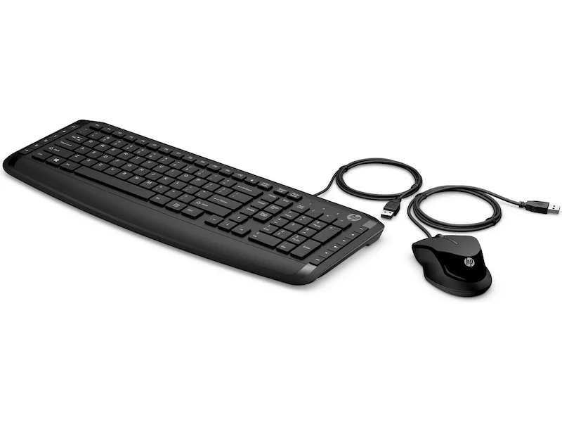 HP Pavilion 200 tangentbord och mus (svart)