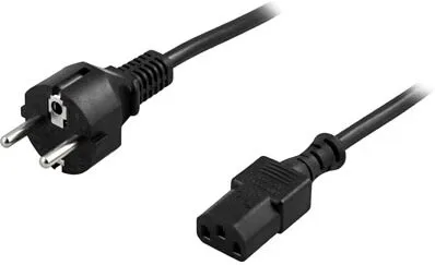 Deltaco Apparatkabel C13
