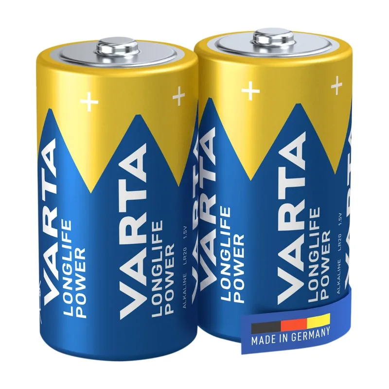 Varta Longlife Power Alkaline Baby C Batteri – 2 st.