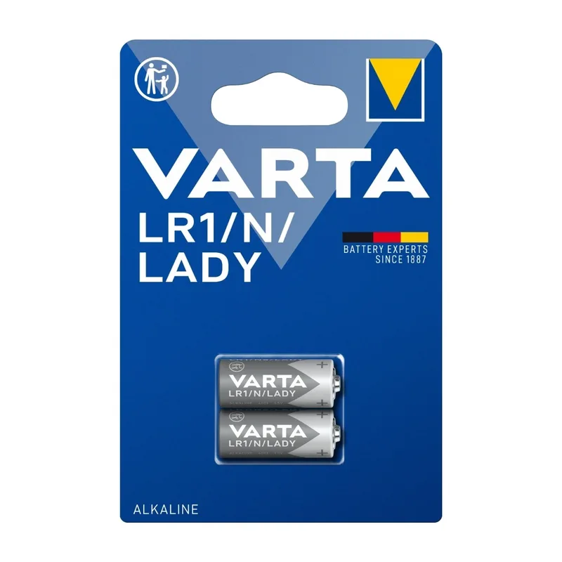 Varta LR1 / N / LADY 1,5V Alkaliskt batteri 2-pack