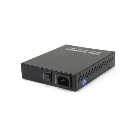 LevelOne GVM-1220 mediakonverterare 1000 Mbit/s 1310 nm singelmod Svart